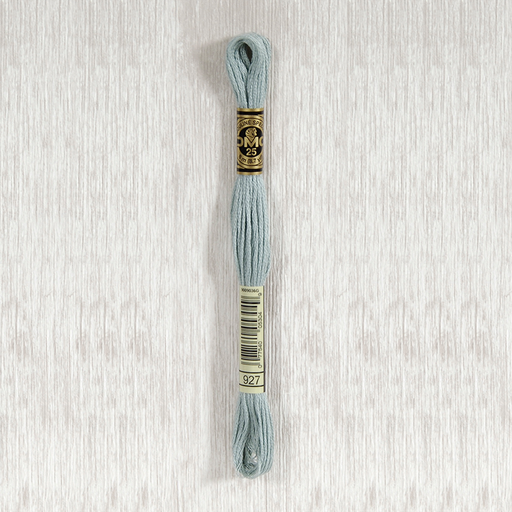 [DMCStrandedCotton927] DMC Stranded Cotton 0927 Light Gray Green