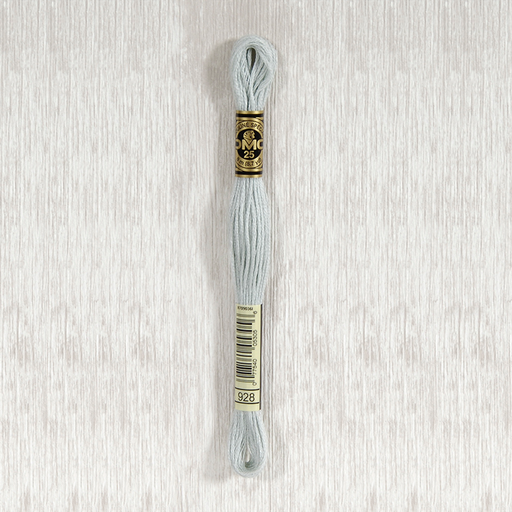 [DMCStrandedCotton928] DMC Stranded Cotton 0928 Very Light Gray Green