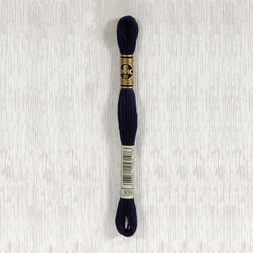 [DMCStrandedCotton939] DMC Stranded Cotton 0939 Very Dark Navy Blue