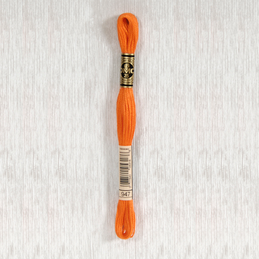 [DMCStrandedCotton947] DMC Stranded Cotton 0947 Burnt Orange