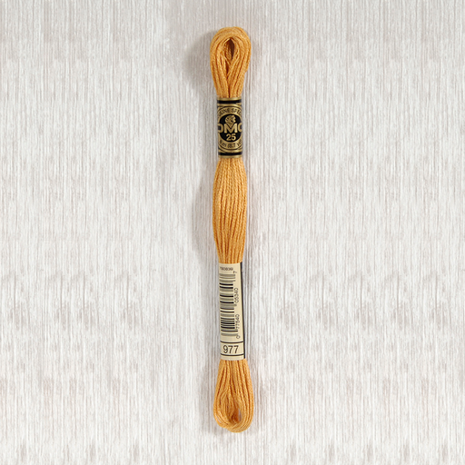 [DMCStrandedCotton977] DMC Stranded Cotton 0977 Light Golden Brown