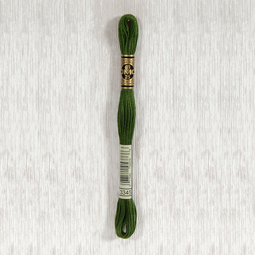 [DMCStrandedCotton3345] DMC Stranded Cotton 3345 Dark Hunter Green