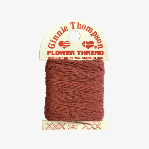 [GTFlowerThread240] Ginnie Thompson Flower Thread 240