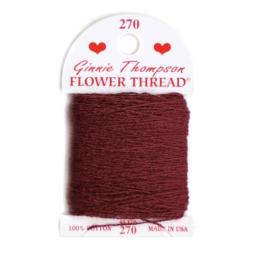 [GTFlowerThread270] Ginnie Thompson Flower Thread 270