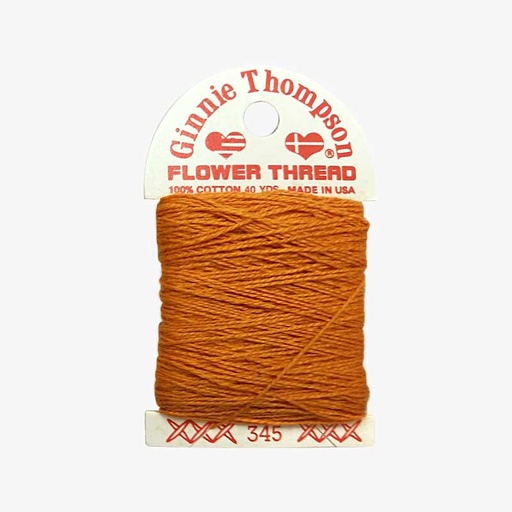 [GTFlowerThread345] Ginnie Thompson Flower Thread 345