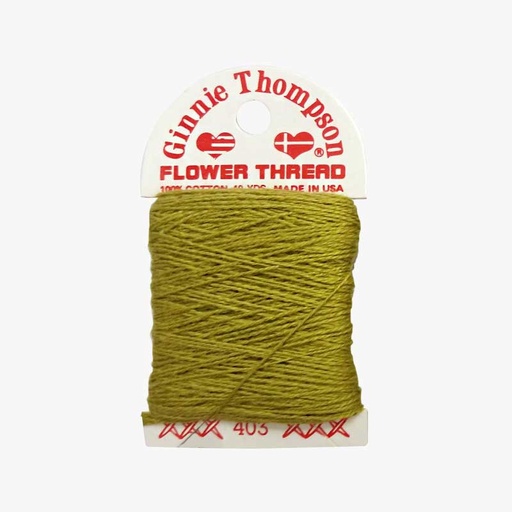 [GTFlowerThread403] Ginnie Thompson Flower Thread 403