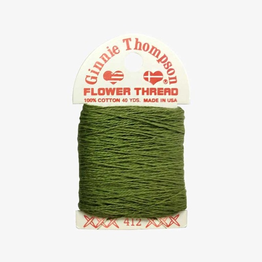 [GTFlowerThread412] Ginnie Thompson Flower Thread 412