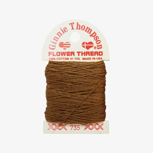 [GTFlowerThread735] Ginnie Thompson Flower Thread 735