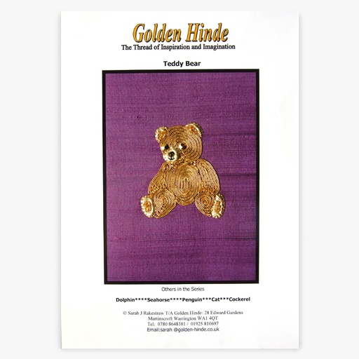 [GoldenHindeTeddyBear] Golden Hinde Teddy Bear