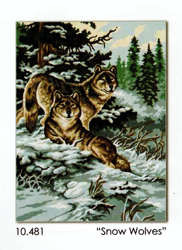 [Grafitec10481] Grafitec 10.481 Snow Wolves