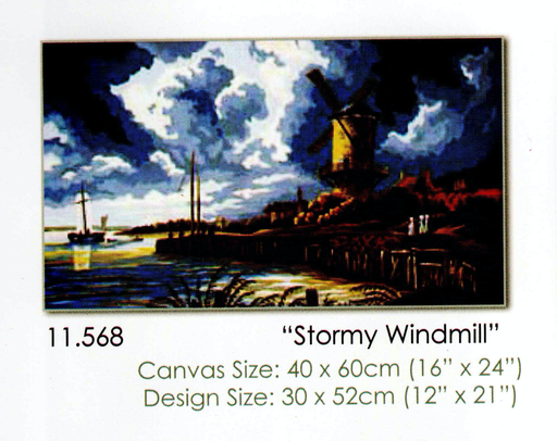 [Grafitec11568] Grafitec 11.568 Stormy Windmill