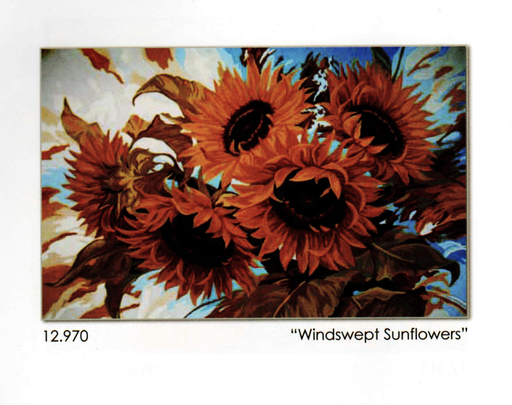 [Grafitec12970] Grafitec 12.970 Windswept Sunflowers