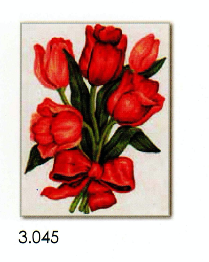 [Grafitec3045] Grafitec 3.045 Red Tulips