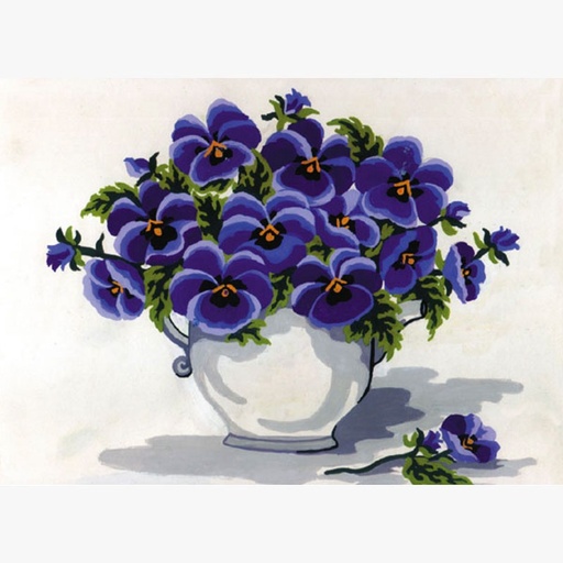 [Grafitec6194] Grafitec 6.194 Blue Pansies
