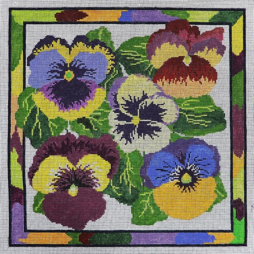 [nicolathomsonhandpaintedpansies3] Nicola Thomson Hand Painted Pansies  3