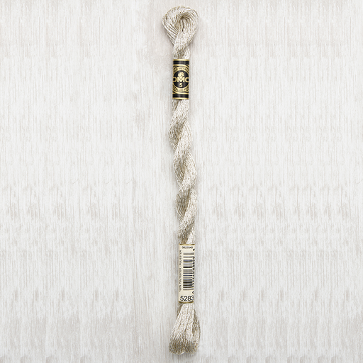 [W51653] DMC Perle #5 5283 Metallic Silver (Skein)