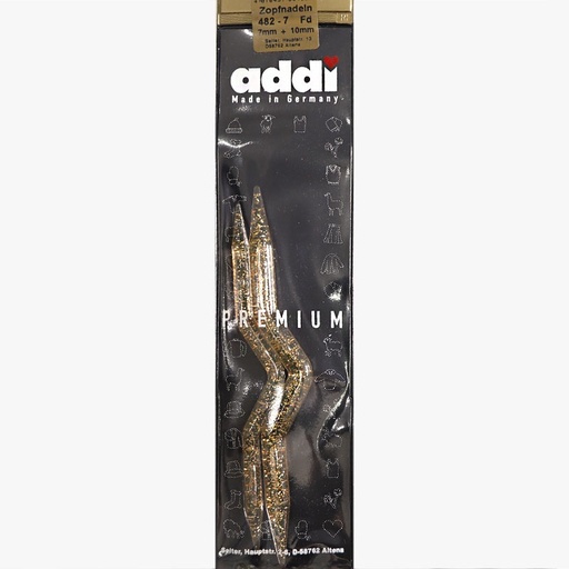 [addi-plastic-cable-needles-70mm-100mm] Addi Plastic Cable Needles 7.0mm & 10.0mm