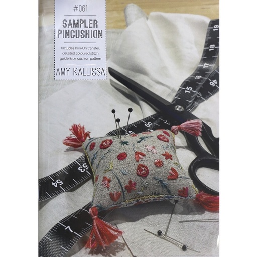 [amy-kallissa-61-sampler-pincushion] Amy Kallissa #61 Sampler Pincushion