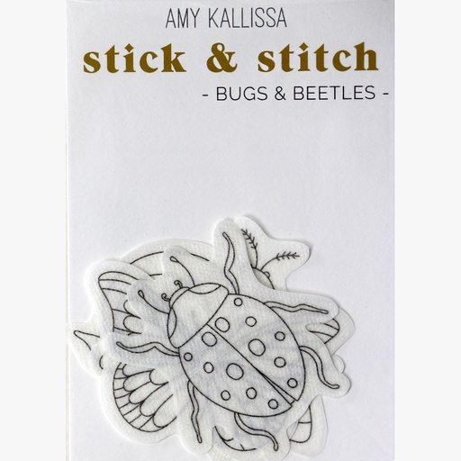 [amy-kallissa-stick---stitch--bugs--beetles] Amy Kallissa Stick & Stitch Bugs & Beetles