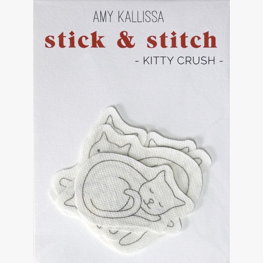 [amy-kallissa-stitch--stick-kitty-crush] Amy Kallissa Stick & Stitch Kitty Crush