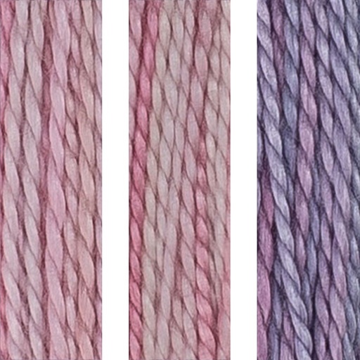 [house-of-embroidery-perle-12-p9-abc-orchid] House of Embroidery Perle 12 09 A,B,C Orchid