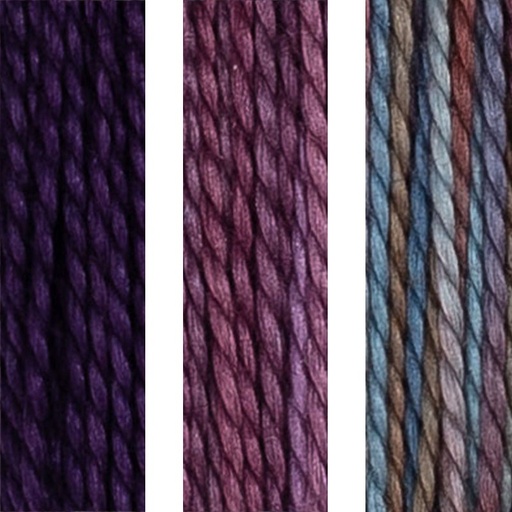 [house-of-embroidery-perle-12-p19-abc] House of Embroidery Perle 12 19 A,B,C Aster