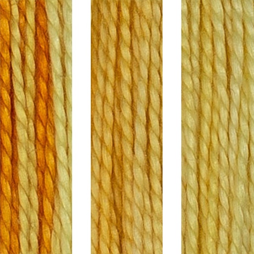 [house-of-embroidery-perle12-p47abc-daffodil] House of Embroidery Perle 12 47 A,B,C   Daffodil