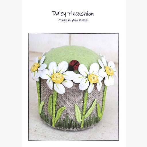 [ana-mallah---daisy-pincushion-pattern] Ana Mallah Daisy Pincushion Pattern