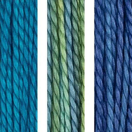 [house-of-embroidery-perle-8-p28abc-aquatic] House of Embroidery Perle 8 28 A,B,C Aquatic