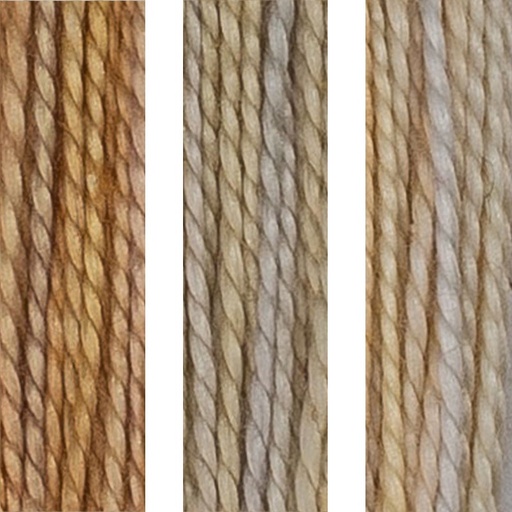 [house-of-embroidery-perle8-p42-abc-desert-sands] House of Embroidery Perle 8 42 A,B,C Desert Sands