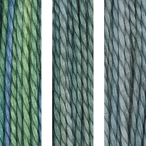 [house-of-embroidery-perle-8-p73abc-the-ocean] House of Embroidery Perle 8 73 A,B,C The Ocean