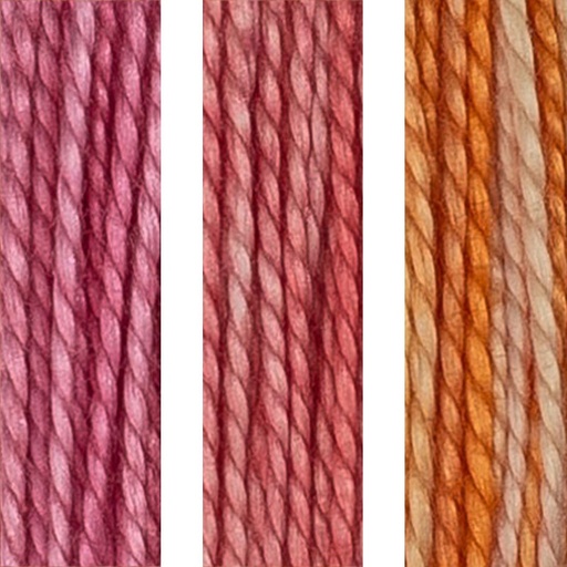 [house-of-embroidery-perle-8-p85abc-tropicana] House of Embroidery Perle 8 85 A,B,C Tropicana