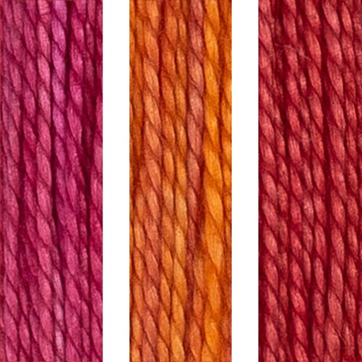 [house-of-embroidery-perle-8-p89abc-good-on-black] House of Embroidery Perle 8 89 A,B,C Good on Black