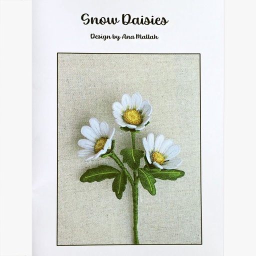 [ana-mallah--snow-daisies] Ana Mallah Snow Daisies