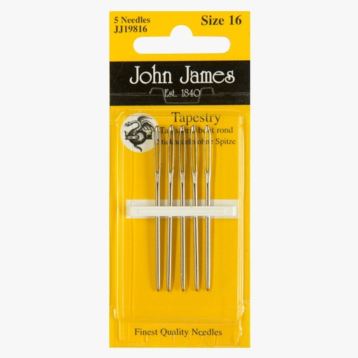 [JohnJamesTapestry16] John James Tapestry Needles Size 16
