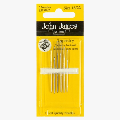 [JohnJamesTapestrysize1822] John James Tapestry Needles Size 18/22
