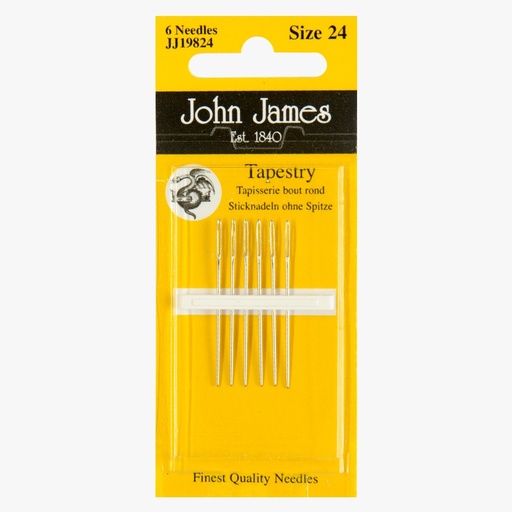 [JohnJamesTapestrysize24] John James Tapestry Needles Size 24