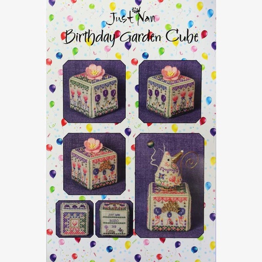 [justnanbirthdaygardencube] Just Nan Birthday Garden Cube