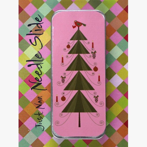 [just-nan-pink-christmas-needle-slide] Just Nan Pink Christmas Needle Slide