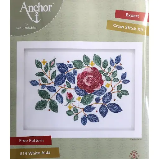 [anchor-cross-stitch-kit-rose-garden] Anchor Cross Stitch Kit Rose Garden