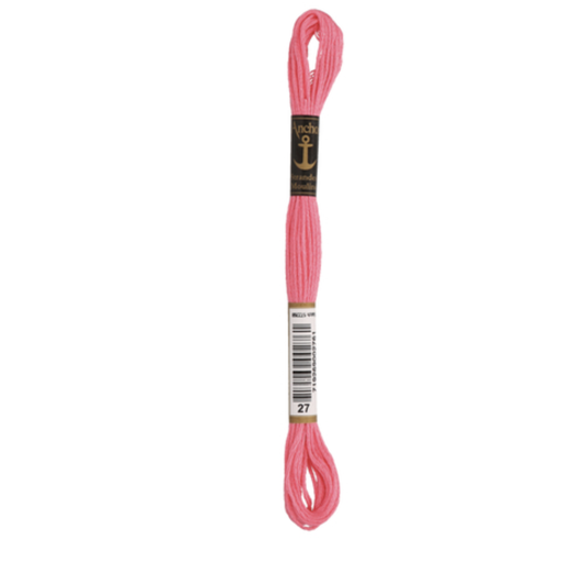 [AnchorStrandedMoulineCotton27] Anchor Stranded Floss (Cotton) 0027