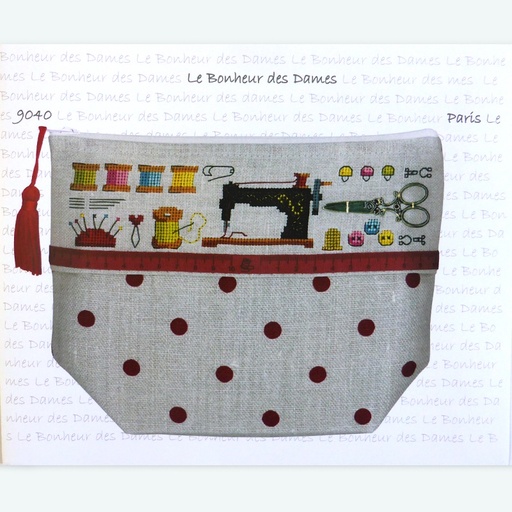 [LeBonheurdesDamesBag9040] Le Bonheur des Dames Petit Point Pouch Samplers 9040