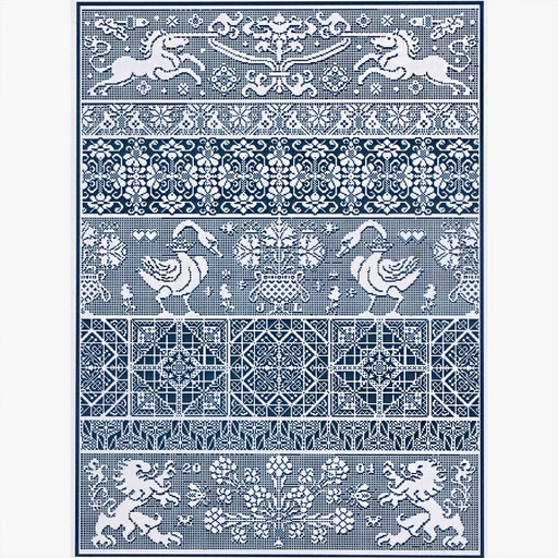 [long-dog-samplers---bagatelle---counted-cross-stitch-pattern] Long Dog Samplers Bagatelle