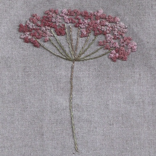 [maytime-distributors-stamped-panel-queen-anne-lace] Maytime Distributors Stamped Panel PH007  Queen Anne Lace