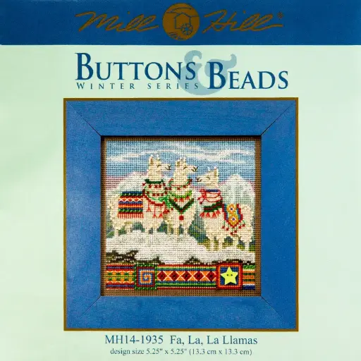 [mill-hill-fa-la-la-llamas] Mill Hill Fa La La Llamas