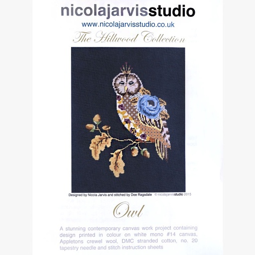 [nicola-jarvis-hillwood-owl] Nicola Jarvis Hillwood Owl Kit