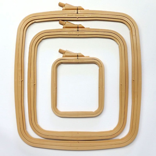 [nurge-square-plastic-hoop-145-x-165mm] Nurge Hoop Square Plastic No.2 145 x 165mm