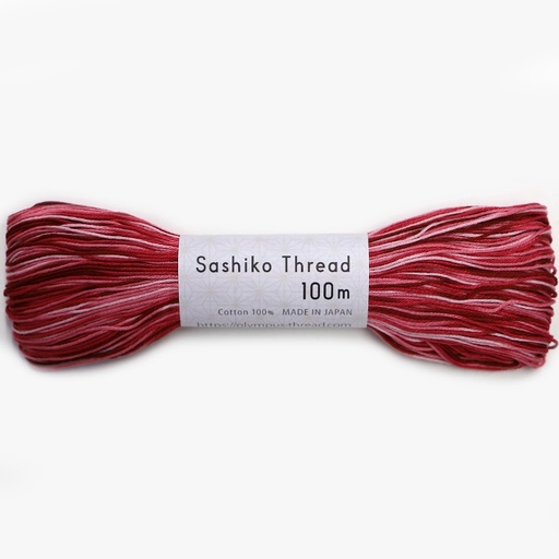 [olympus-sashiko-thread-156] Olympus Sashiko Thread 156 Berry Blur