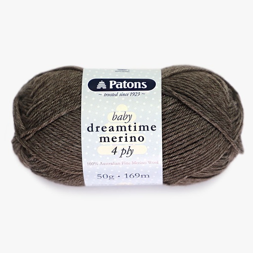 [PatonsDreamlineMerino4ply2957] Patons Baby Dreamtime Merino 4 Ply Wool 2957 Donkey