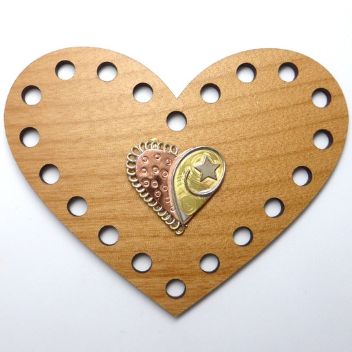 [puffinthreadorganizerheart] Puffin & Co Thread Organizer Heart motif